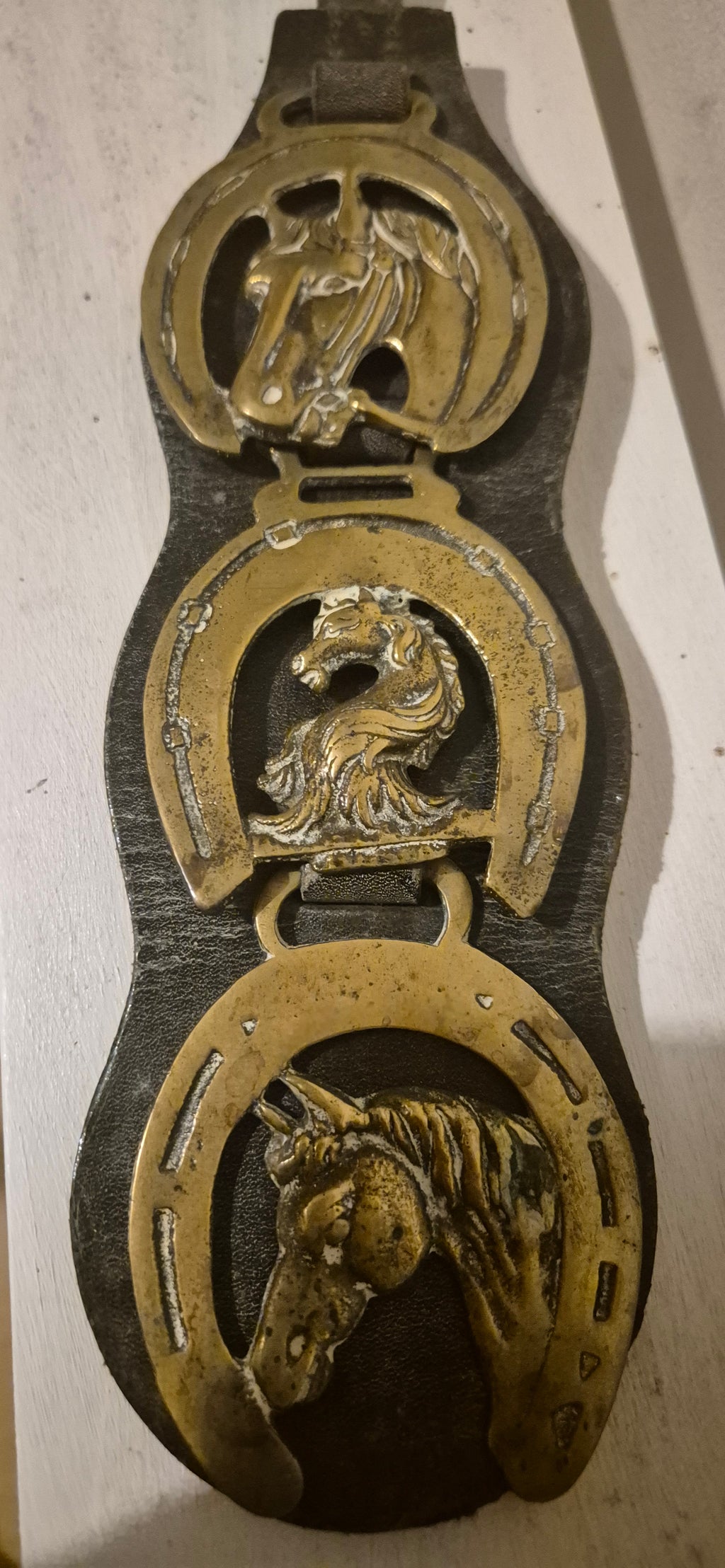 Vintage Leather Martingale